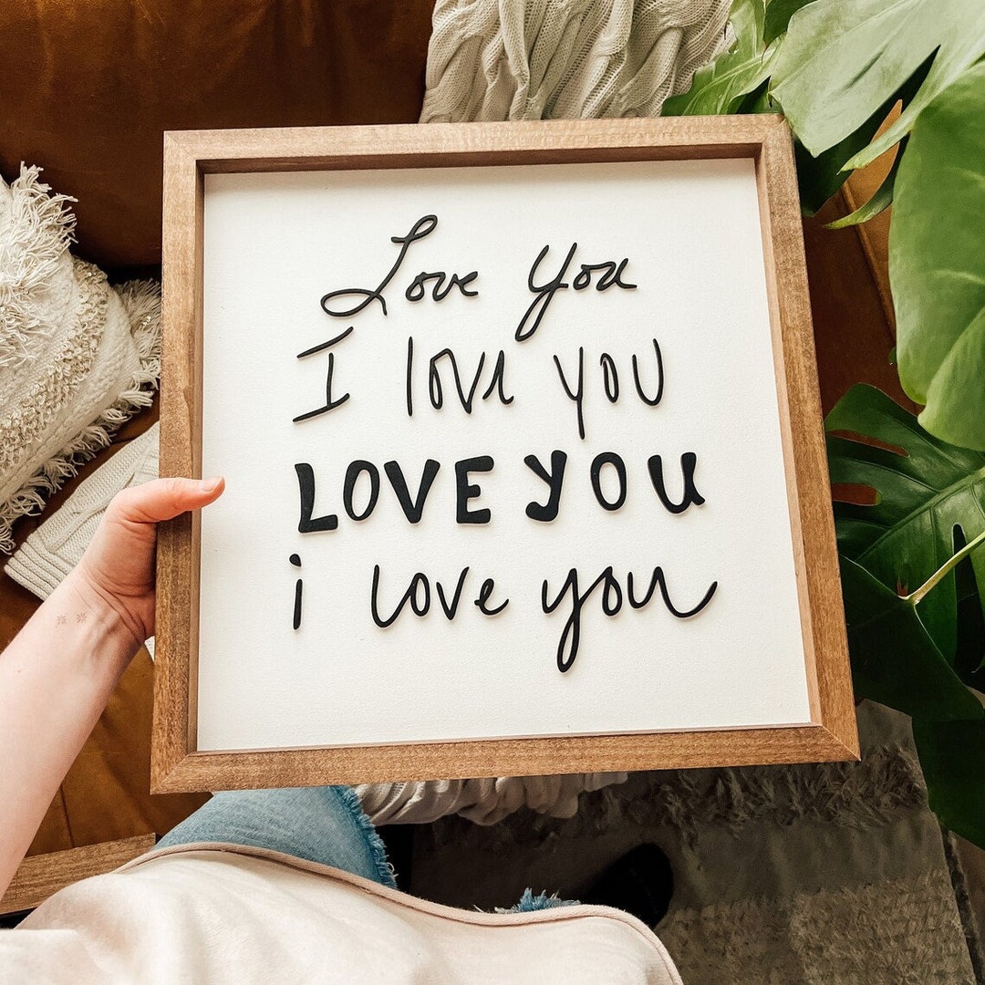 Custom Signs Draw 3D Custom Hand-drawn Wooden Sign, Custom Sign Form Hand Drawing, Kids ...