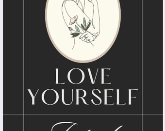 Diario de amor propio para clientes de boudoir: 112 páginas de afirmaciones y mensajes empoderadores/copia imprimible en Canva