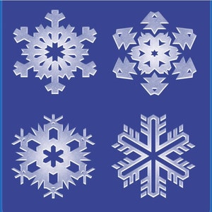 20 snowflakes brushes photoshop procreate snow flake brushes for digital art graphic design and photo editing