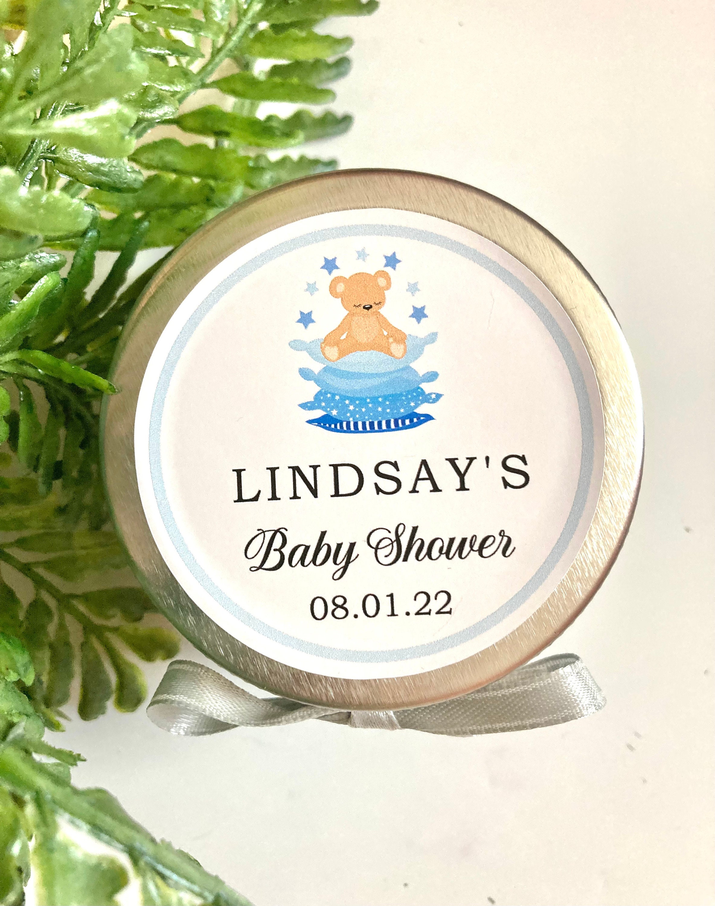 Baby Shower Candle Favors Candles for Baby Shower Gender Etsy