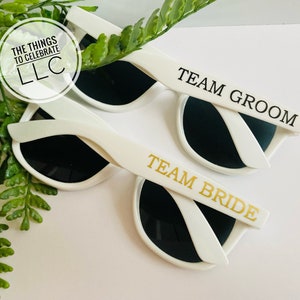 Bridesmaid Sunglasses | Bridal Party Gift | Bachelorette Sunglasses | Team Bride Sunglasses | Personalized Wedding Sunglasses
