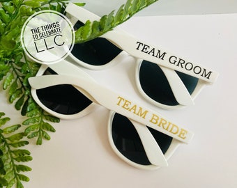 Bridesmaid Sunglasses | Bridal Party Gift | Bachelorette Sunglasses | Team Bride Sunglasses | Personalized Wedding Sunglasses