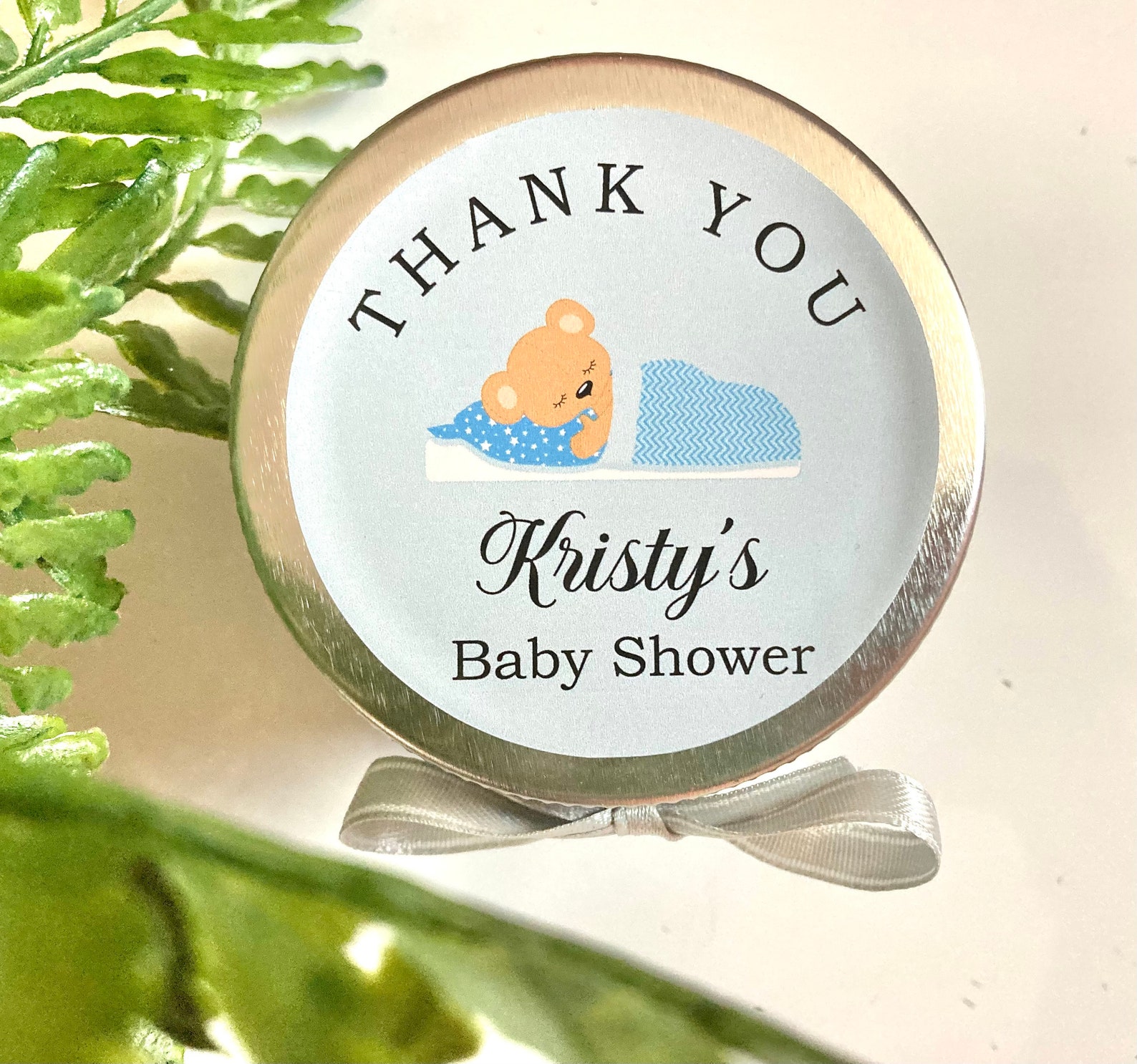 Baby Shower Candle Favors Candles for Baby Shower Gender Etsy