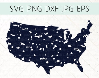 Amerika svg, Verenigde Staten svg, Fourth of July svg, 4 juli svg, Patriotic svg, America svg, USA svg, Grunge,Distressed
