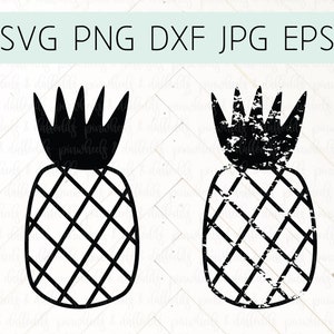 Pineapple svg, Pineapple Summer svg, Summer svg, Pineapple Grunge svg, Pineapple Decal, Summer cut file