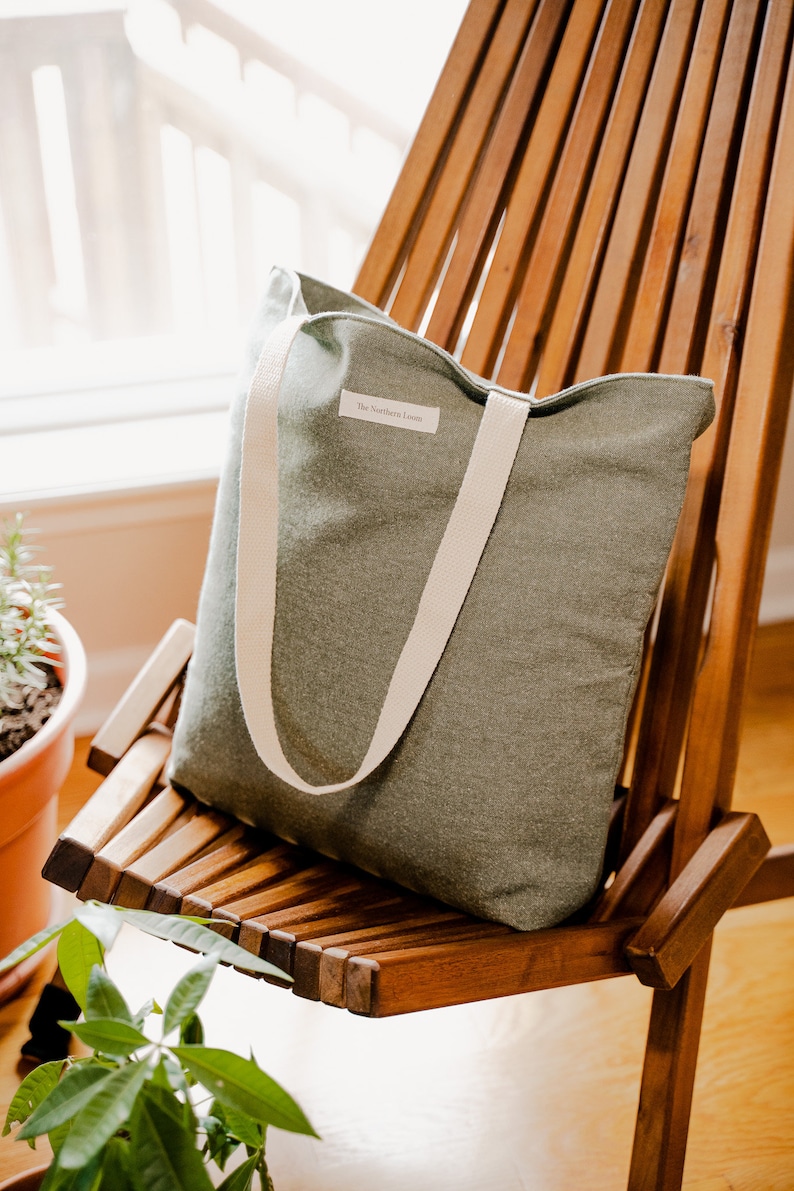 Handmade Canvas Tote Bag Reusable Shoulder Bag Cute Canvas Bag Gift for ...