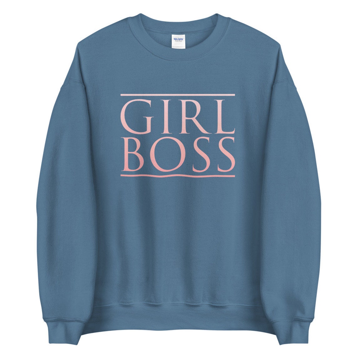 Girl Boss Unisex Sweatshirt Etsy