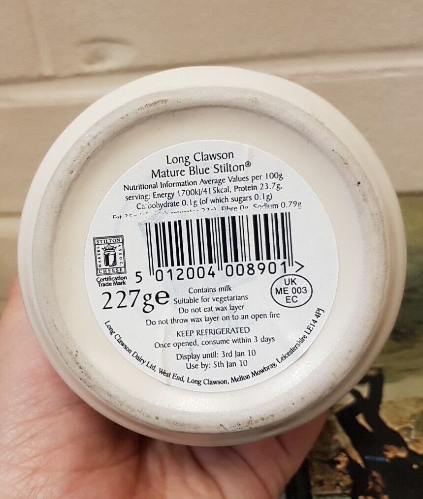 Vintage Mature Blue Stilton Ceramic Pot With Lid by London Pottery Etsy