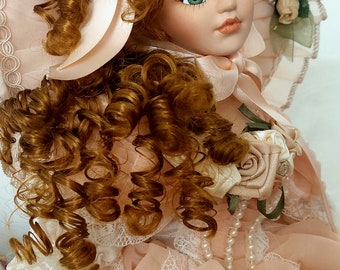 Georgia is my name, a suspected D.S Nicholas from the Curzon collection, L9902 mold number. 55cm, restored ready for fine Vintage gifting !