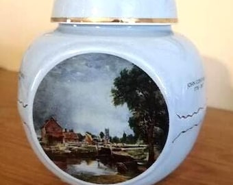 Zeldzame theepot, in opdracht van Burgess and Leigh Ltd voor Twinging's, gemaakt in Staffordshire. Een prachtig vintage cadeau! Circa jaren 1950.