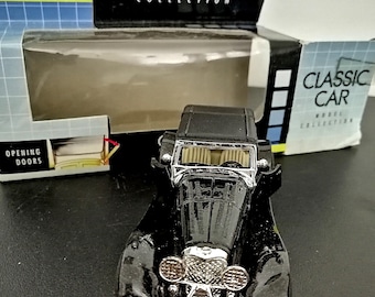 Vintage 1847 Classic Roadster von Classic Cars, metallic-schwarz, tadelloser Zustand