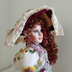 Restored Leonardo Porcelain Doll: 57cm Vintage Collectible, My