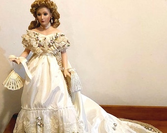 Alexandra The last Empress of Russia. Hamilton collection limited Edition porceline doll. Restored ready for gifting. please read my story !
