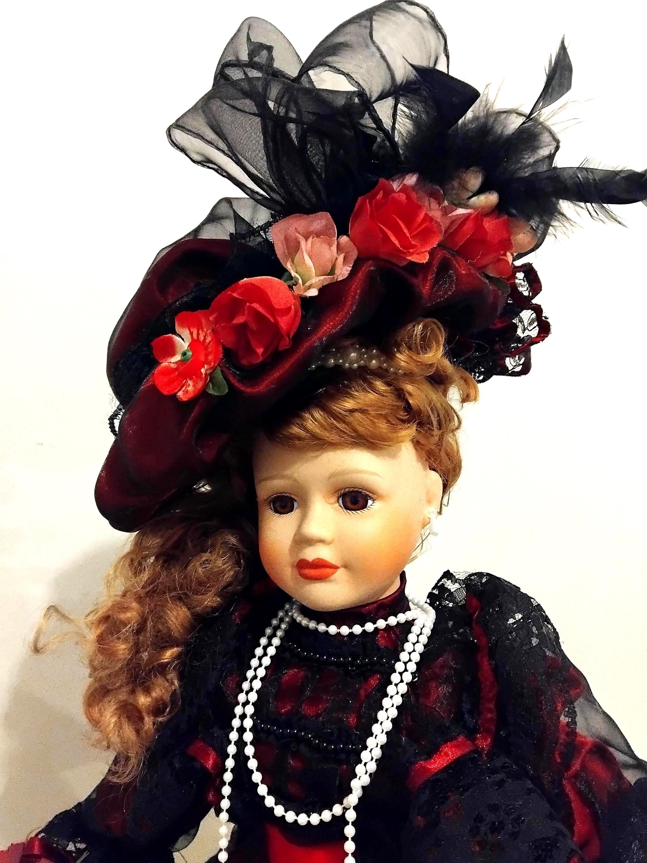 Knightsbridge Fine Porcelain Doll. Tall Vintage. 57cm. My Name is