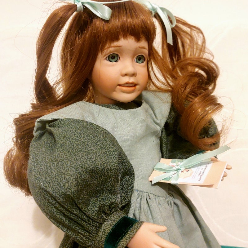 Ashton drake Galleres cute as a Button Porcelan 15 Doll - Etsy