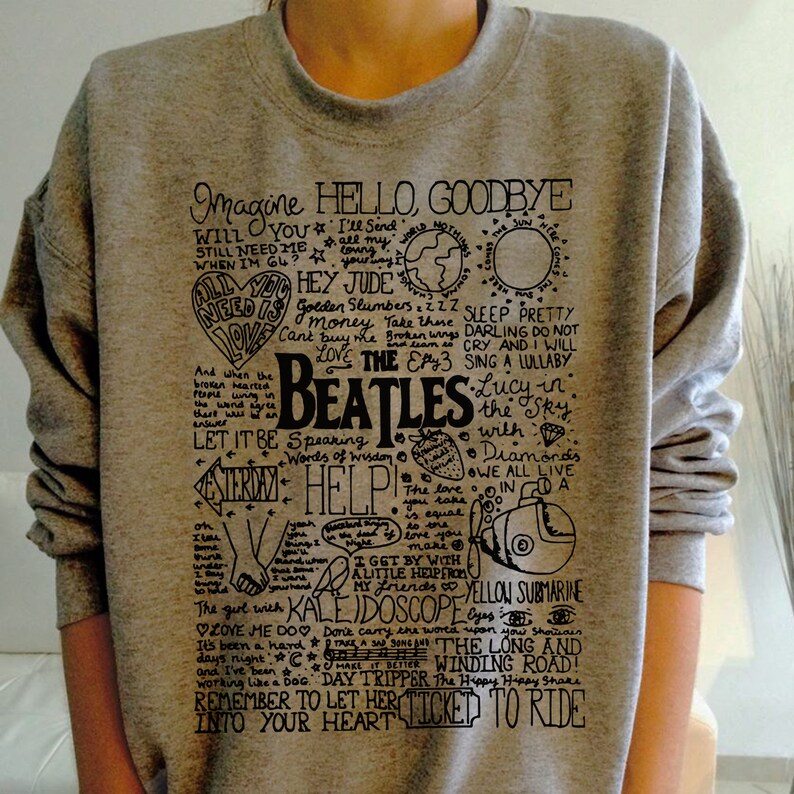 STAMP OUT THE BEATLES SWEATSHIRT AUTHENTIC MCCARTNEY LENNON HARRISON STARR Shirt | UK