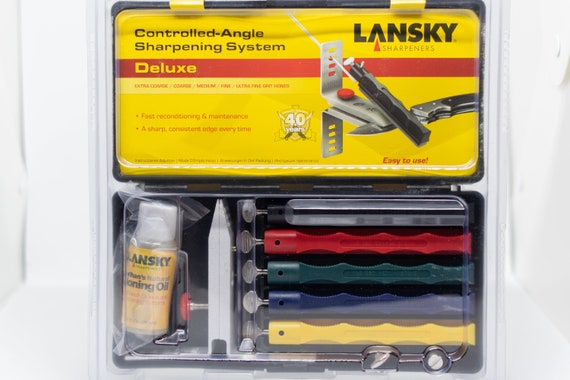 Lansky Deluxe 5 Stone Sharpening Kit