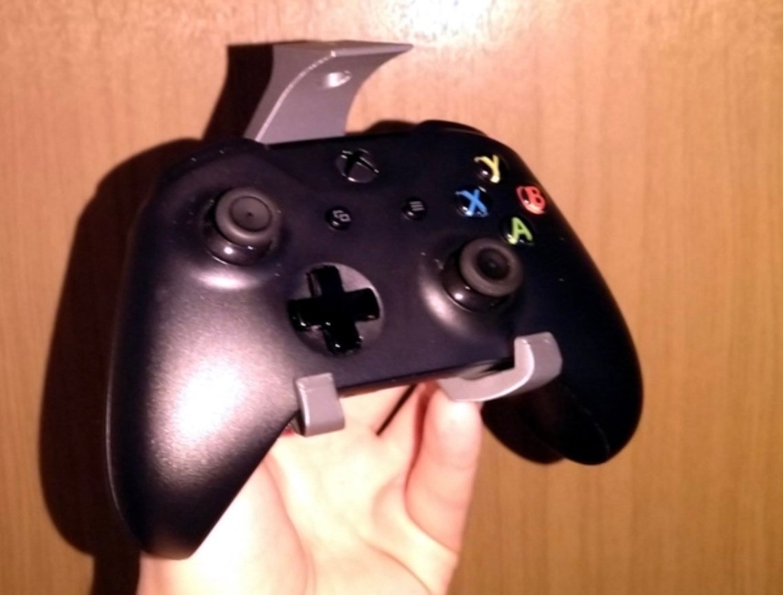 Under Desk Xbox One Controller Holder Etsy
