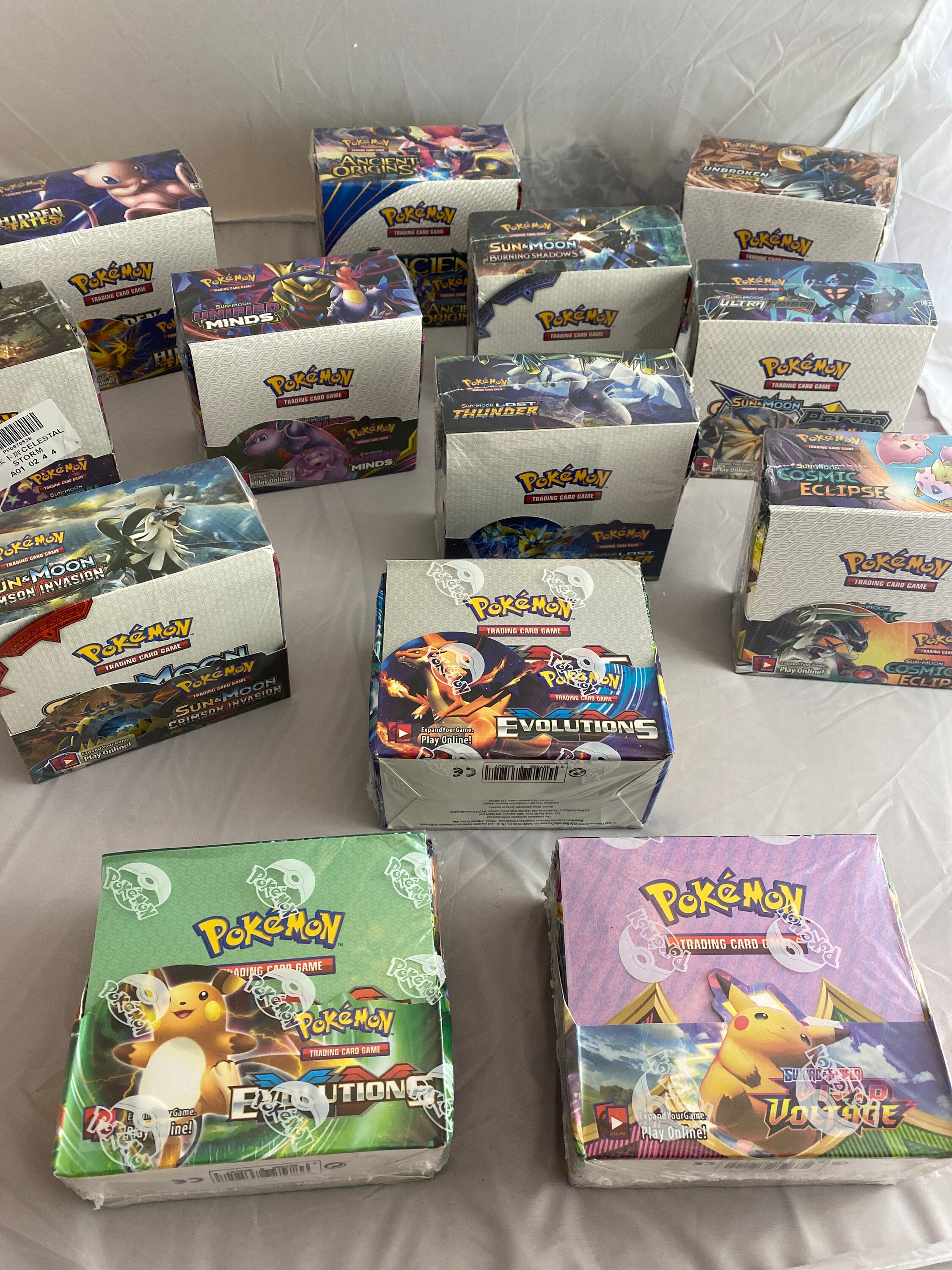 Pokemon Proxy Cards NEW Booster Box 36 Sealed Packs VIVID Etsy