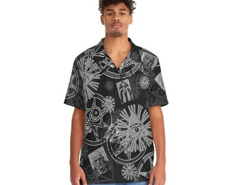 Crowley Collage - Men's Hawaiian Shirt