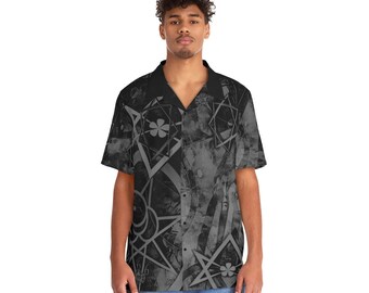 Crowley Distressed Men's Hawaiian Shirt