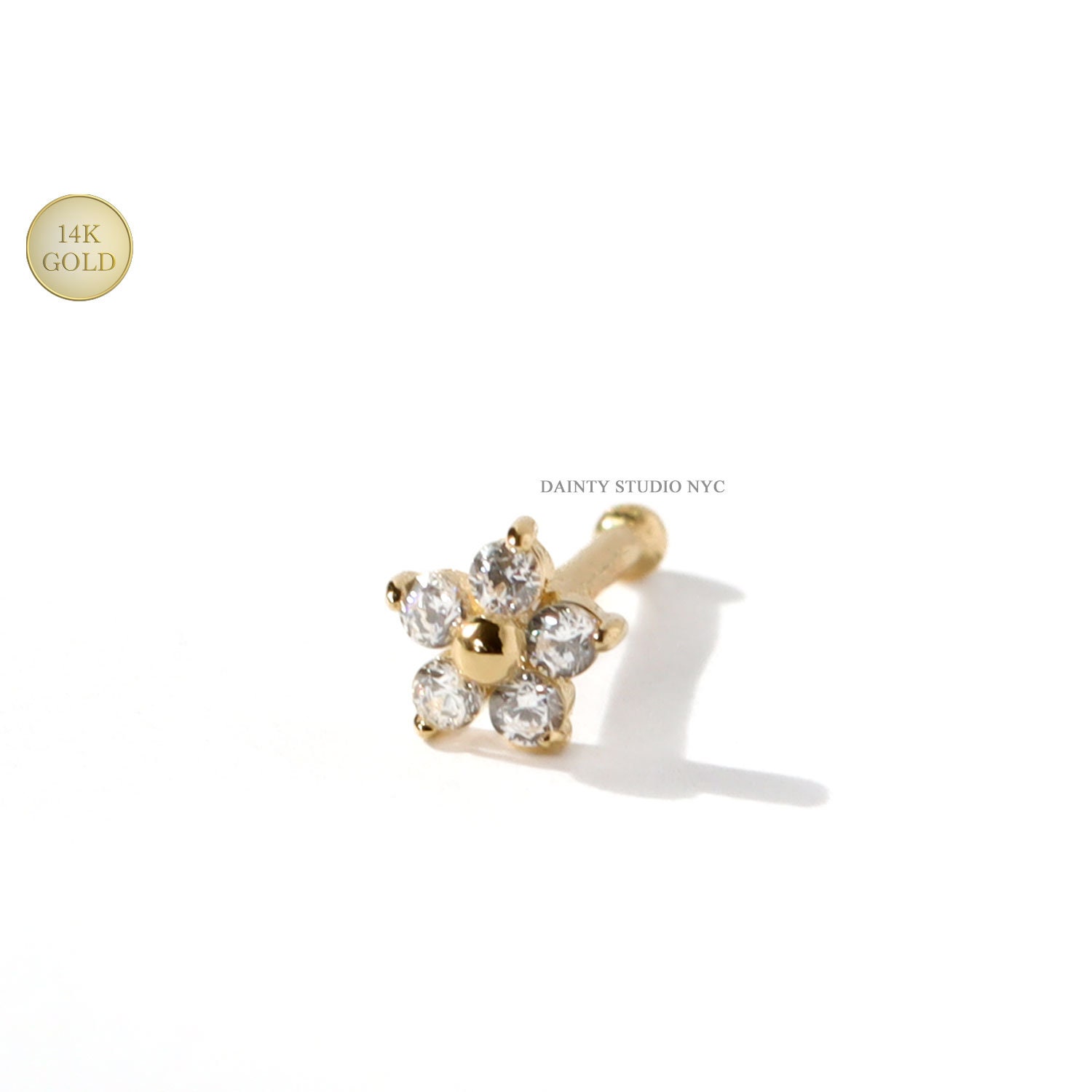 Aarong gold hotsell nose pin