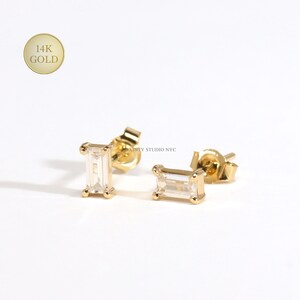 Gold Cube Earrngs,tny Small 4mm Cube Stud Post Earrngs,one Par