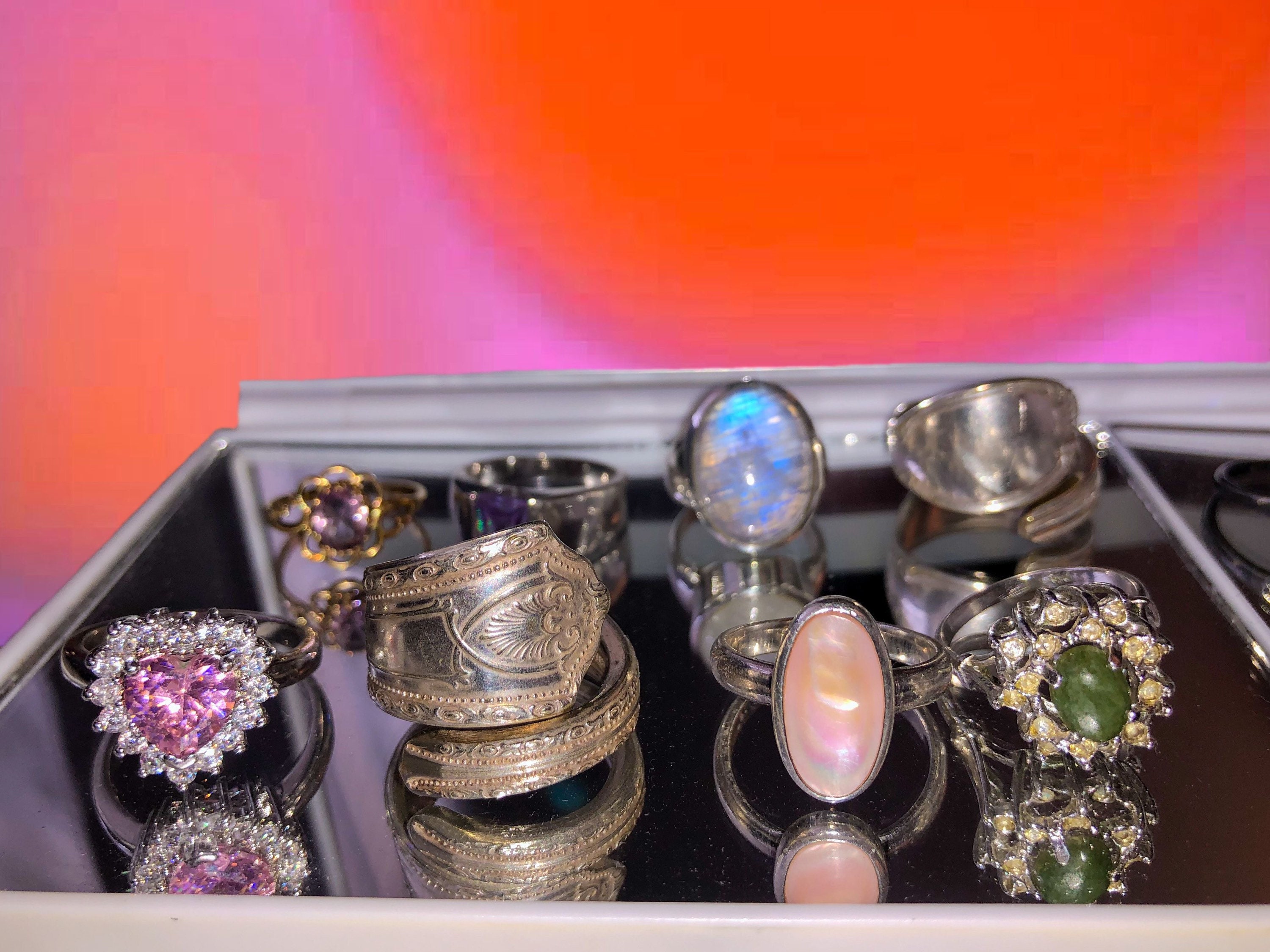 Assorted VintageNew Ring Lot of 5 Etsy