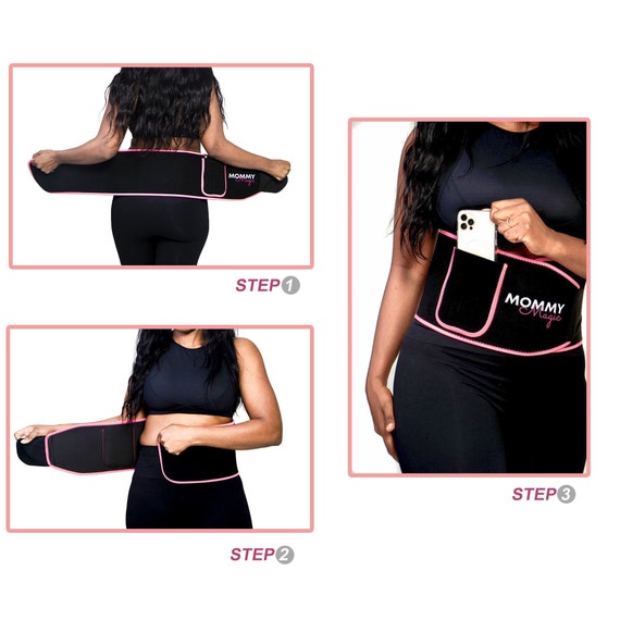 Waist Trainer for Women With Cell Phone Holder Waist Trainer Belt