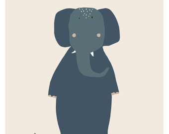 Poster - Mrs. Elephant