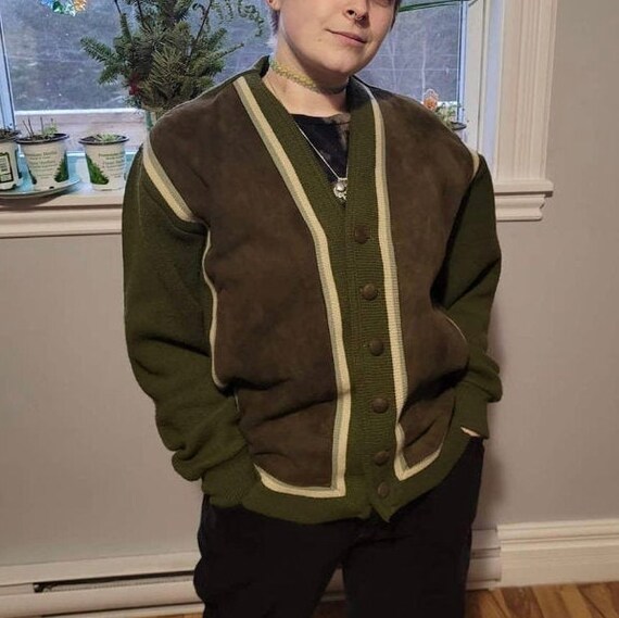Vintage 1960s Campus Cardigan