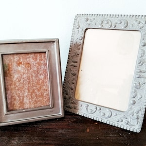 Retro picture frame, vintage industrial photo frame, vintage metal frame, industrial  picture frame, retro wall decor, industrial home decor