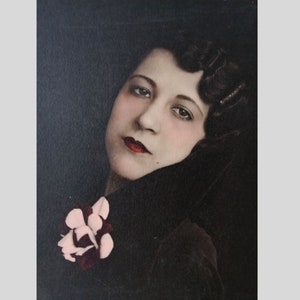 Antique photo portrait, woman's vintage portrait, retro artistic photos, art photography