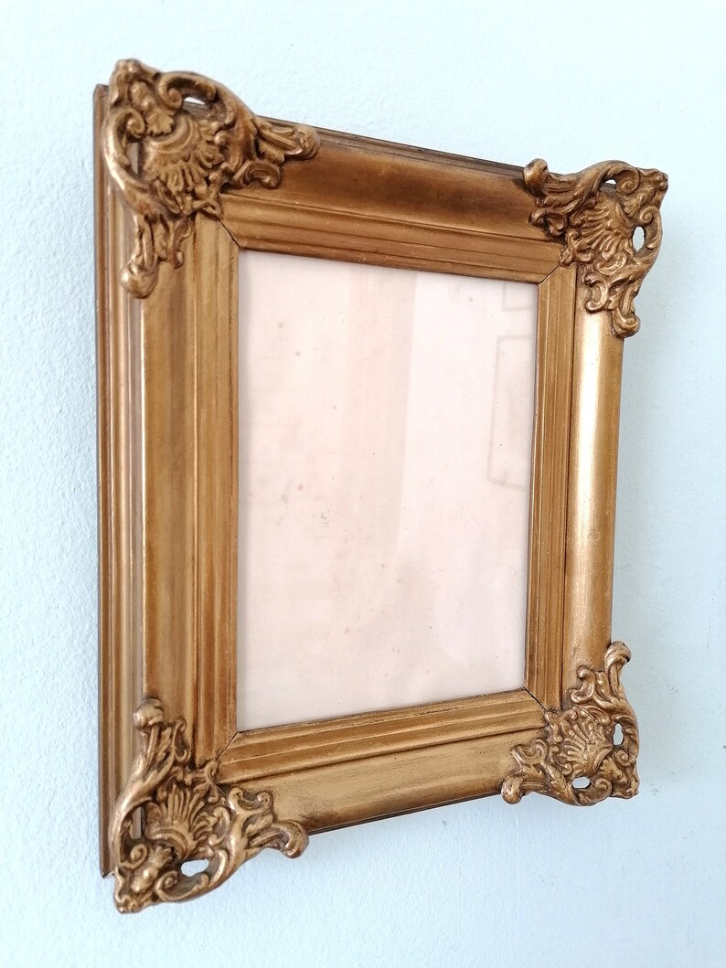 Victorian Frame With Corner Mouldings Antique Frames Set Etsy