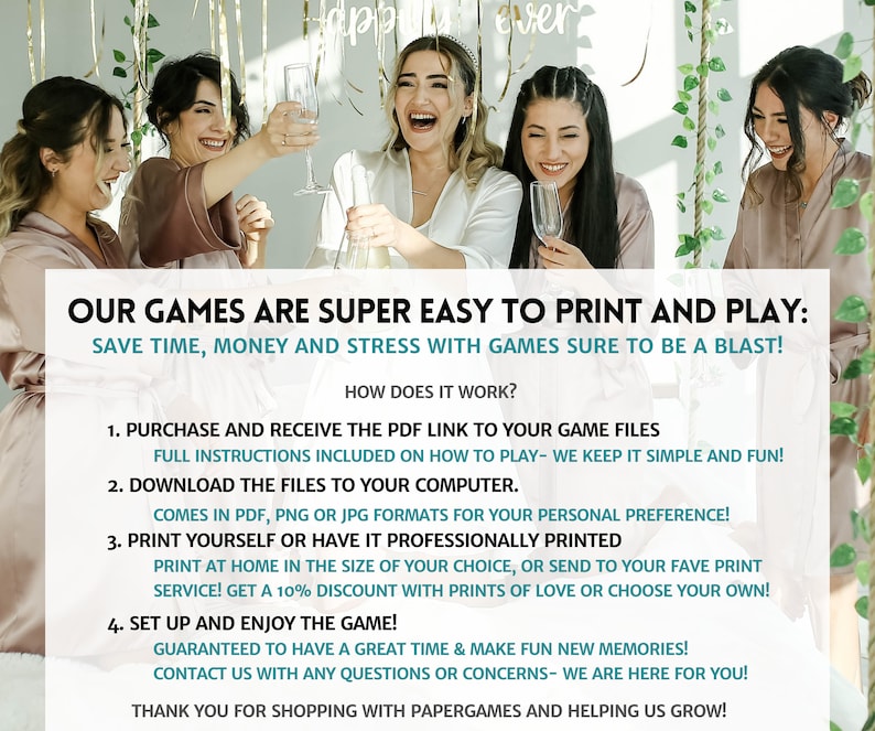 Drink IF Bachelorette Party Game, Hen Party Minimalist Game, Drinking