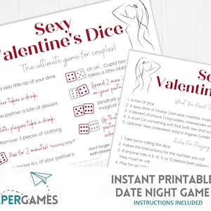 Fun & Sexy DATE NIGHT GAMES Bundle Instant Download | Couples Date