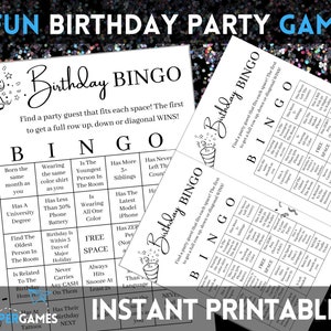 Hilarious Adult Birthday Game | Printable Party Games, Adult Games, Birthday Party Game for Adults, Birthday Game Download, His Her Unisex