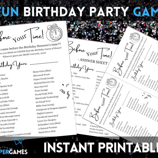 Younger Older Game (You'll Love) - Etsy