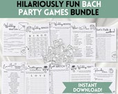 Bachelorette Party Game Bundle | Minimalist Wedding Games, Couples Shower, Drink If Game, Bridal Party Games, LGBTQ Shower, Hen Do Download
