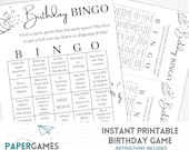 Hilarious BINGO Birthday Game | Printable Party Games, Adult Games, Birthday Party Game for Adults, Birthday Game Download, His Her Unisex
