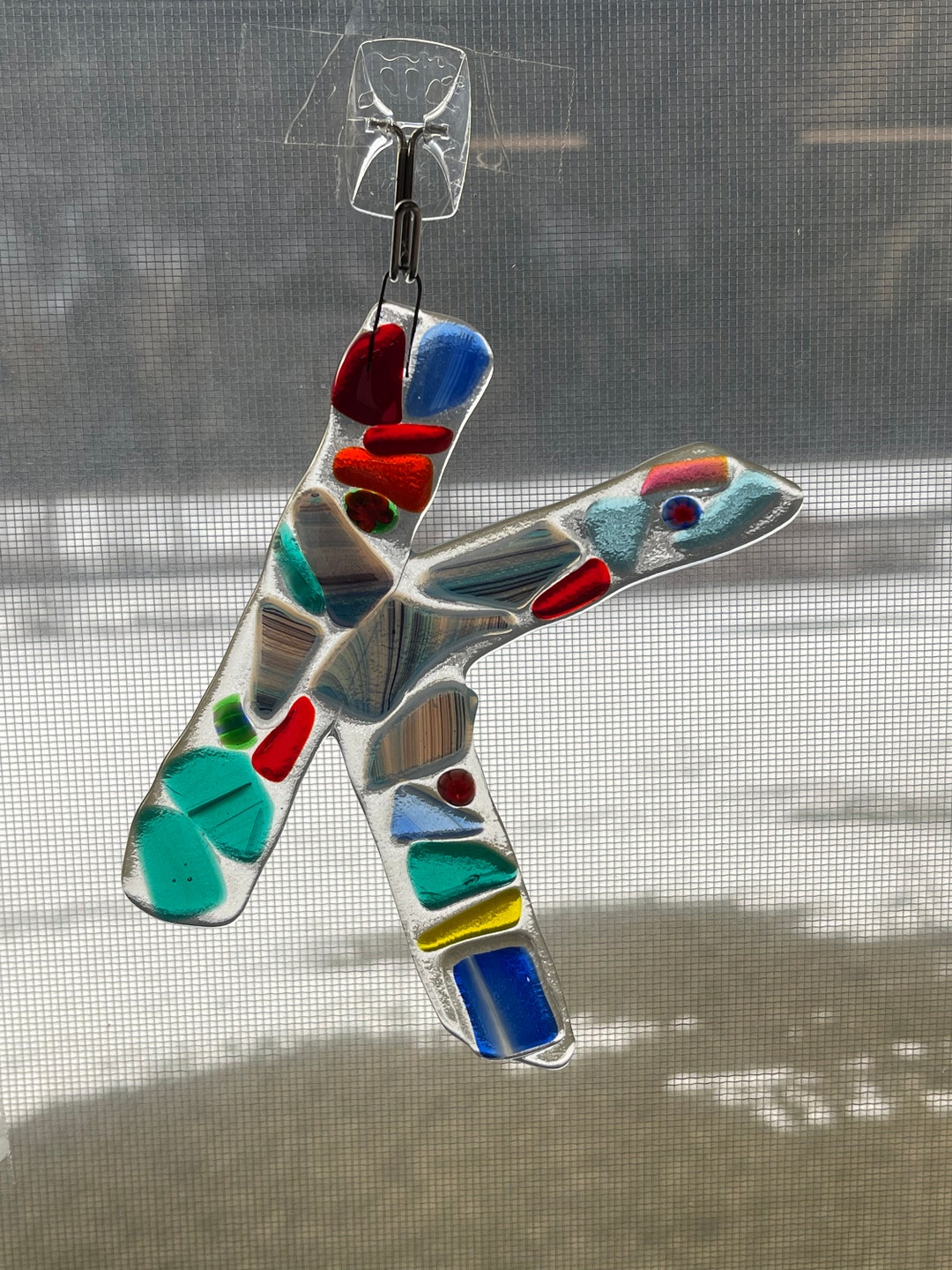 Fused Glass Letters Etsy