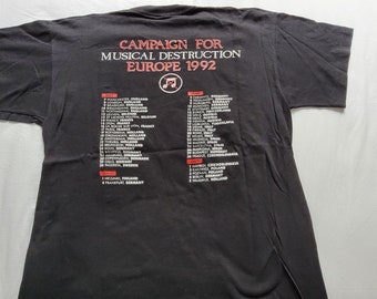 napalm death SxOxB uk&european tour tシャツ Napalm Death (ナパーム・デス) x SxOxB (エス・オー・ビー) UK
