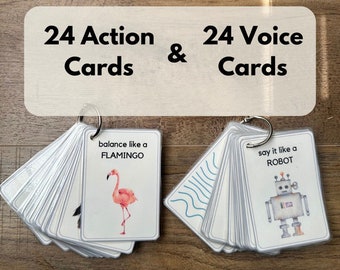 Stem- en bewegingskaarten DIGITALE DOWNLOAD