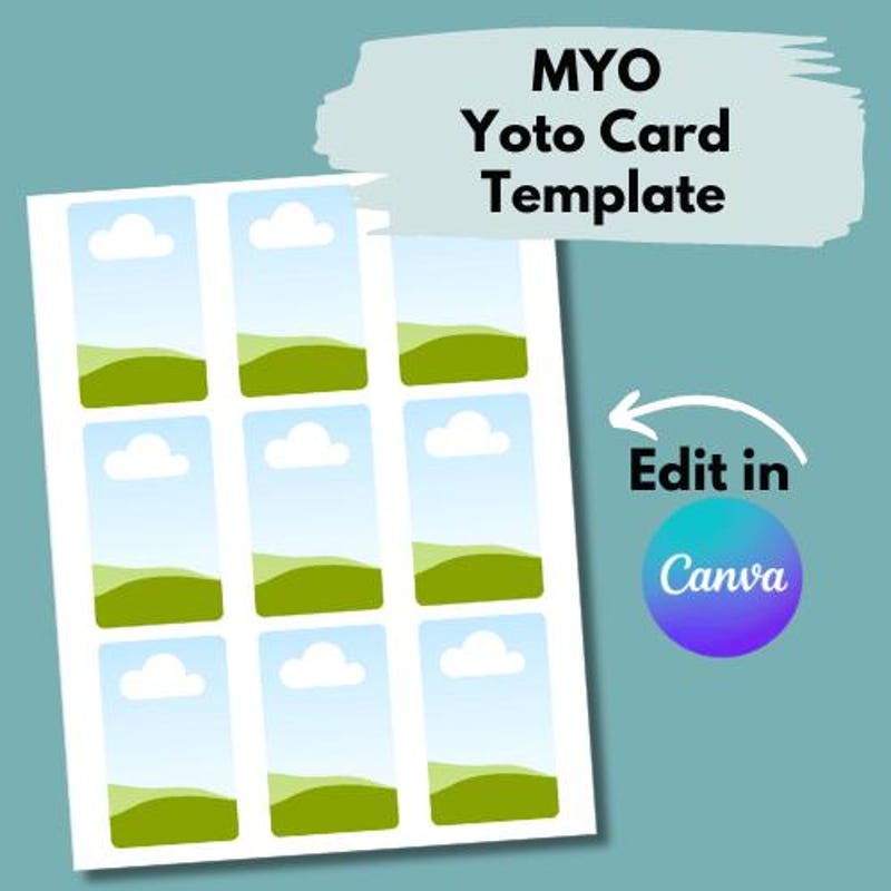 Yoto Sticker Template Etsy Yoto Sticker Template Etsy