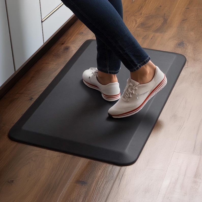 burotic Anti-Fatigue Kitchen Mat, Back and Knee Pain Relief, 33.7 x 20.1 Inch imagen 1