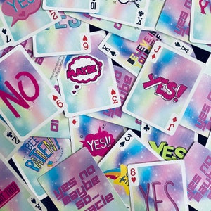 Ja Nee Misschien dus... Oracle Deck (formaat pokerkaart)