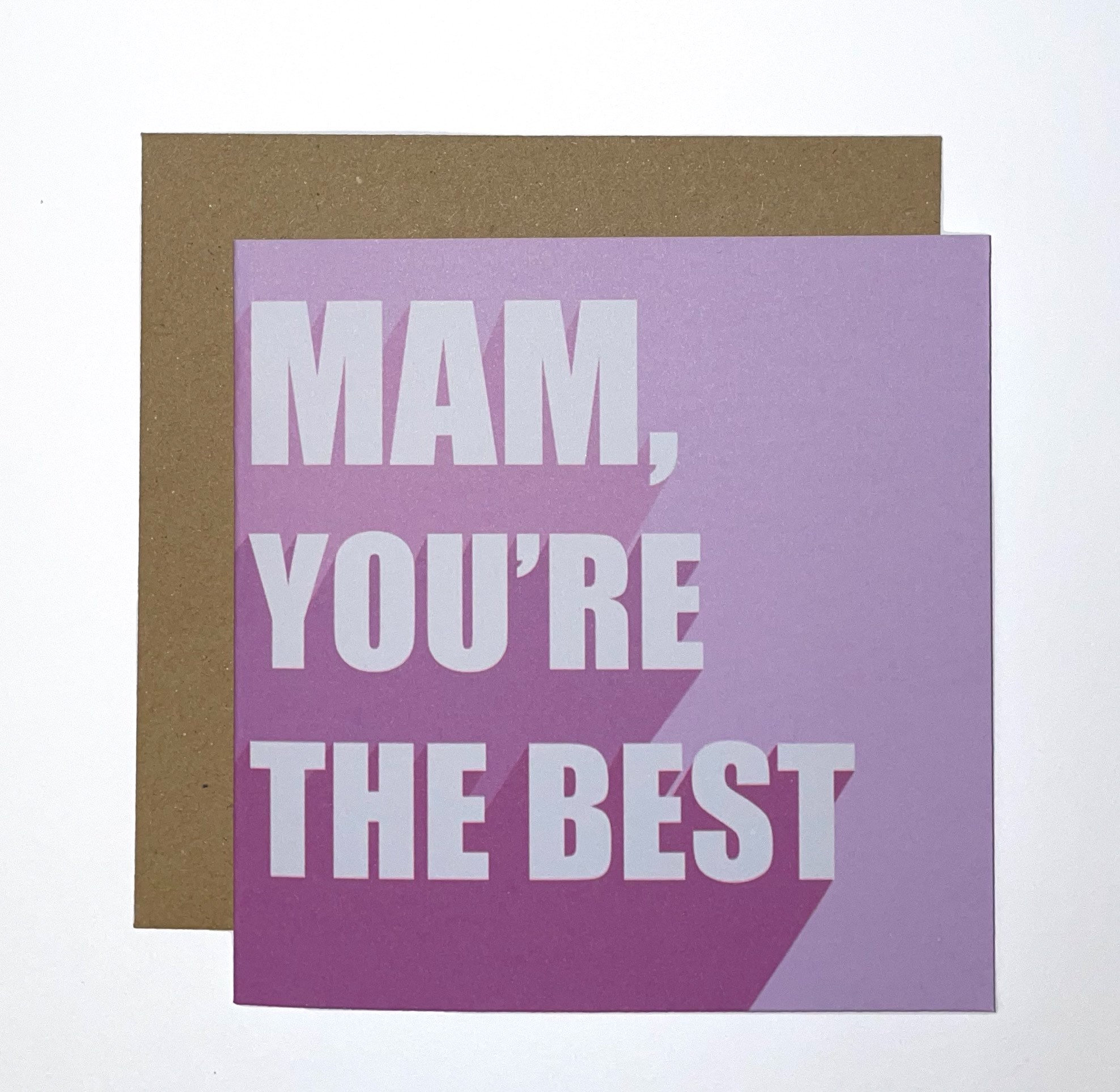 Mam youre the best Mothers Day card / greeting card / mum/ Etsy