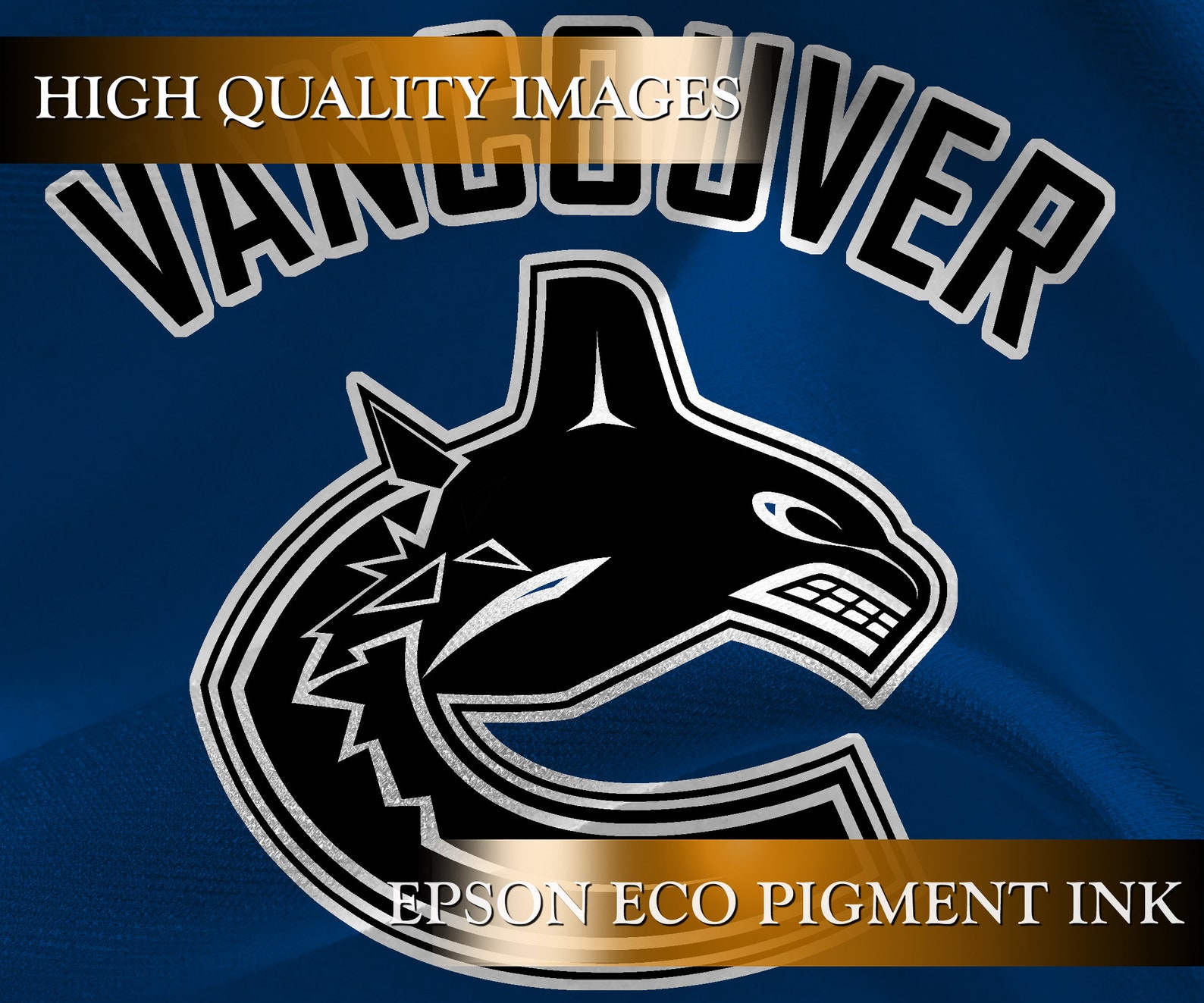 Vancouver Canucks Canvas Poster Large Canvas High Quality Wall Etsy
