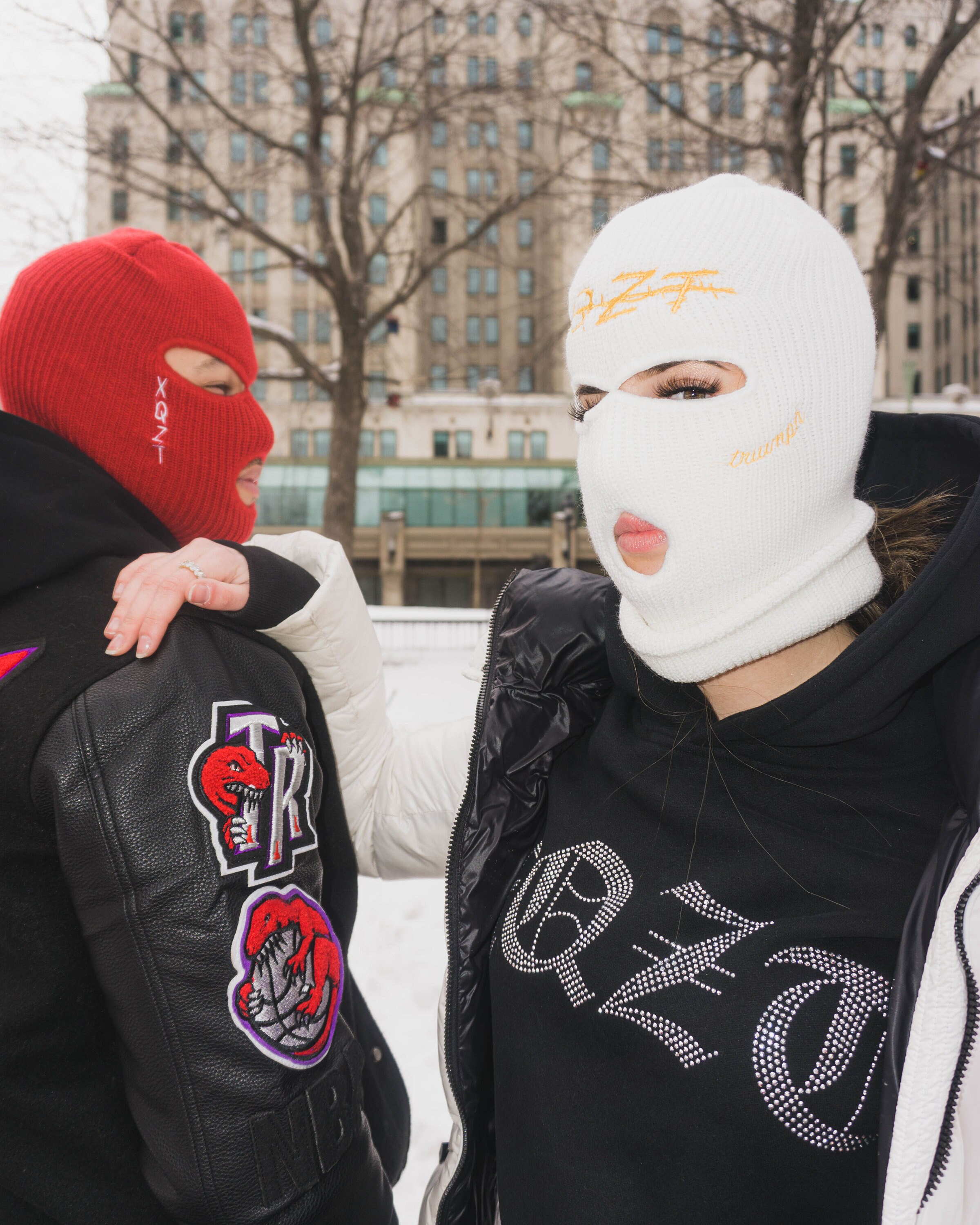 Streetwear White Gold Hip Hop Ski Mask Balaclava Exquisite Etsy