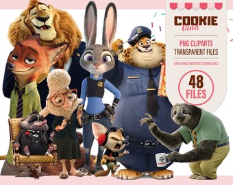 zootopia stickers etsy